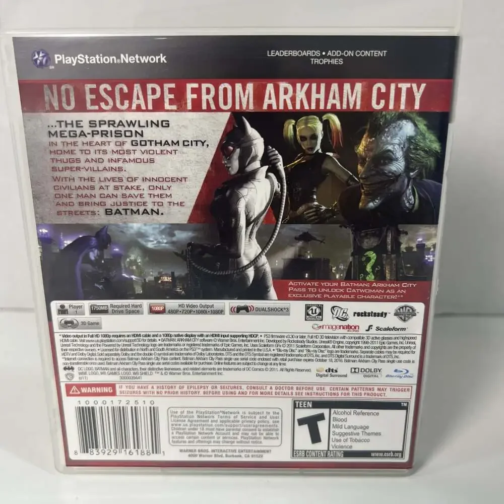Batman Arkham City - Sony PlayStation 3